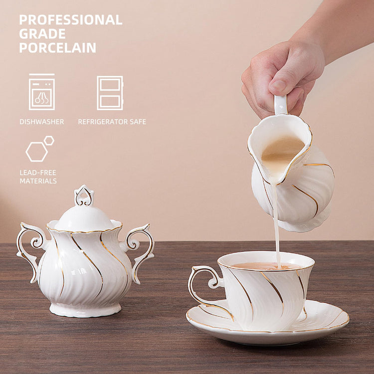 Sugar and Creamer Set Ceramic