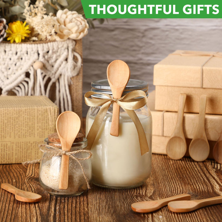 100 Pcs Small Wooden Spoons (100 Count)