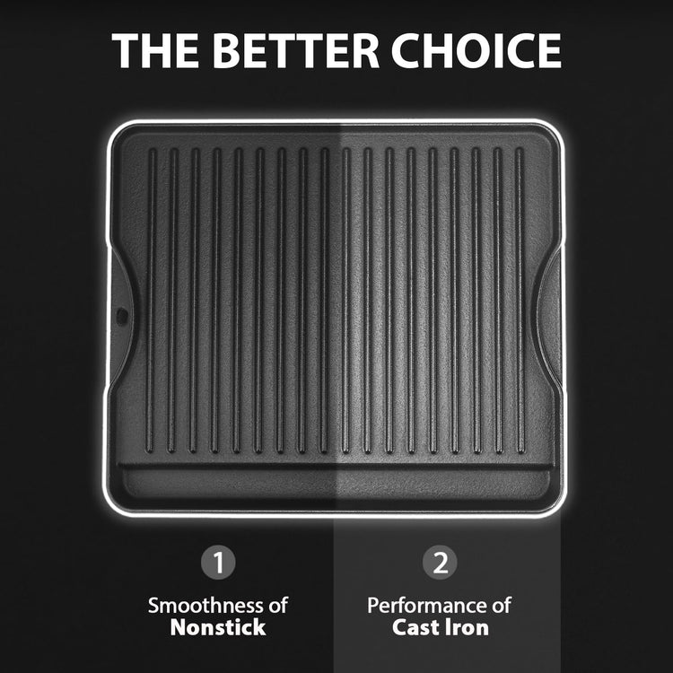 Reversible Cast Iron Griddle for All Camp Chef 14" & 16" Stoves