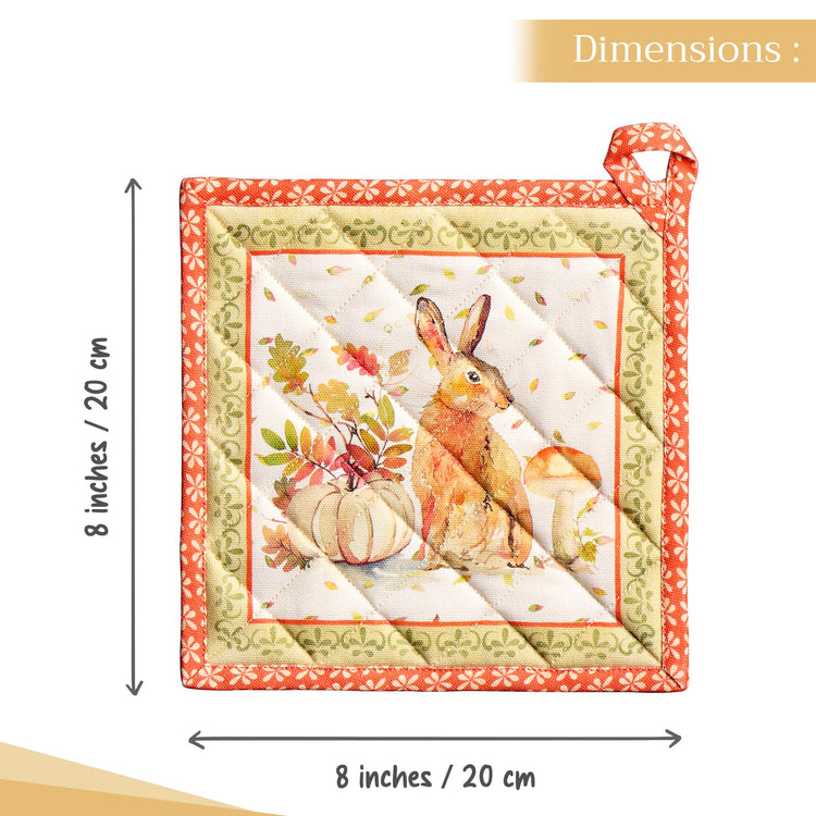 Pot Holders 100% Cotton Potholders (2 Count)