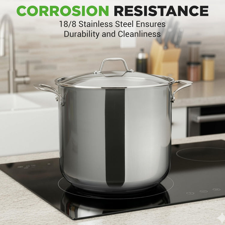 19 Quart Stainless Steel Stockpot