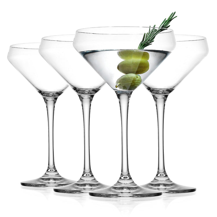 Martini Glasses Set of 4 Cocktail Glasses (4 Count)