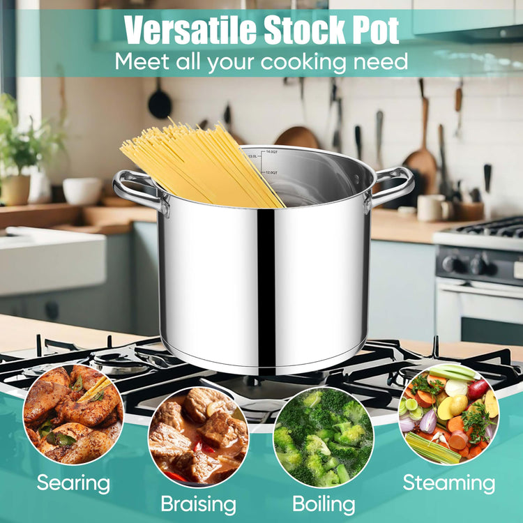 14 Quart Stainless Steel Pot