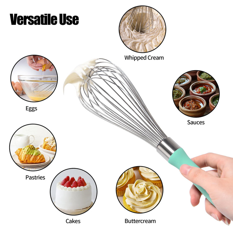 18 8 Stainless Steel Balloon Whisk for Cooking