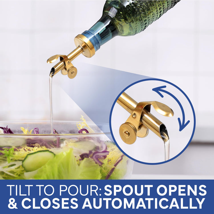 Glass Olive Oil Bottle Dispenser