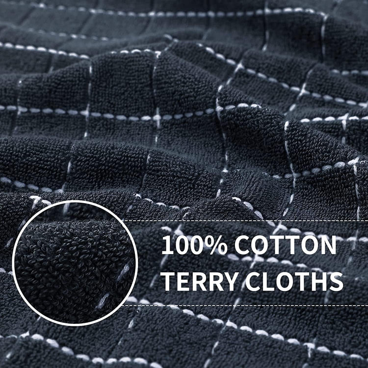 100% Cotton Terry Kitchen Towels (8 Count)