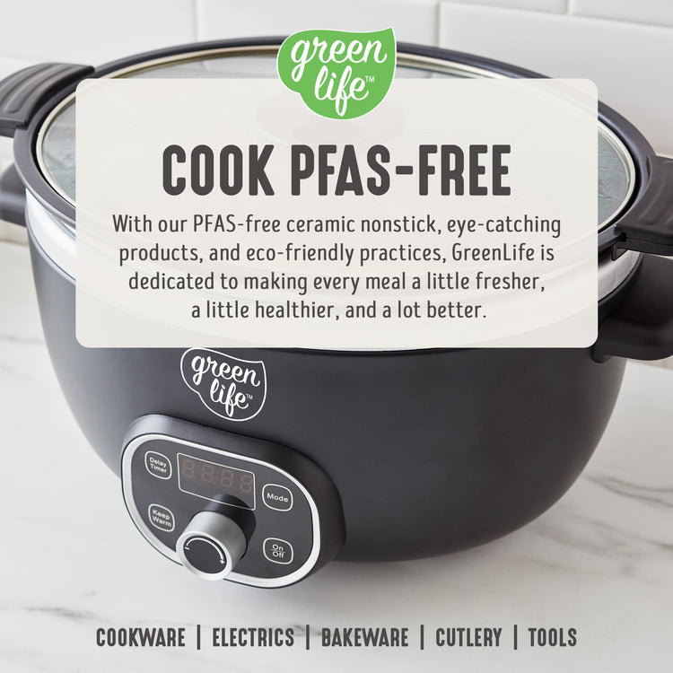 6QT Ceramic Nonstick Slow Cooker