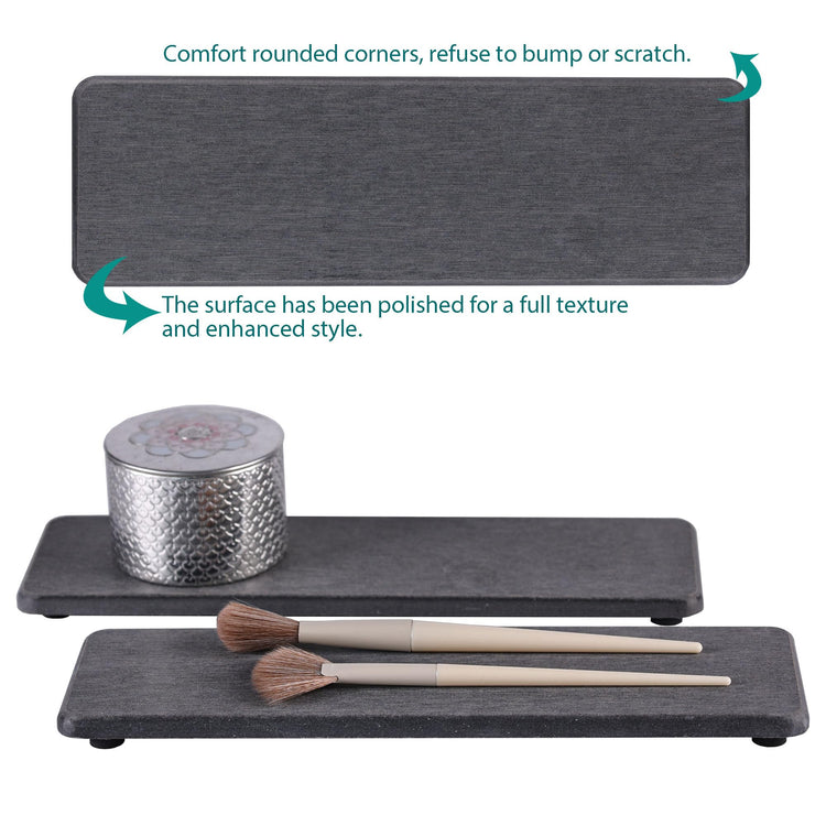 2 Pcs Sink Stone Soap Trays (2 Count)