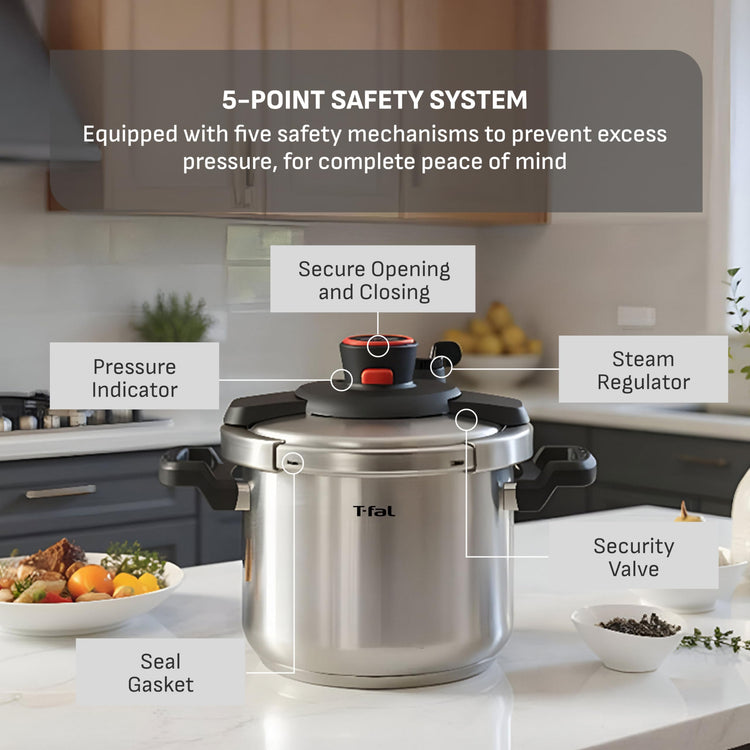 Clipso Stainless Steel Pressure Cooker