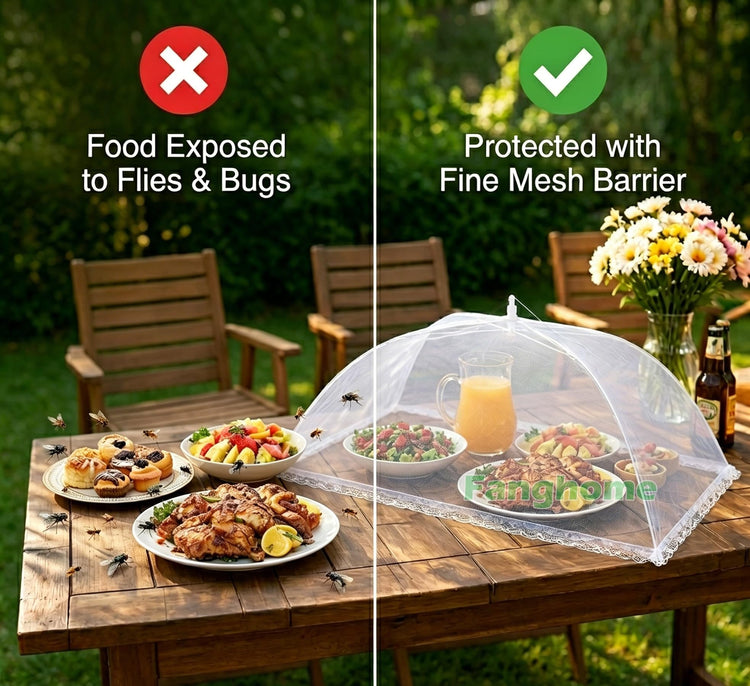 Mesh Food Covers for Outdoors