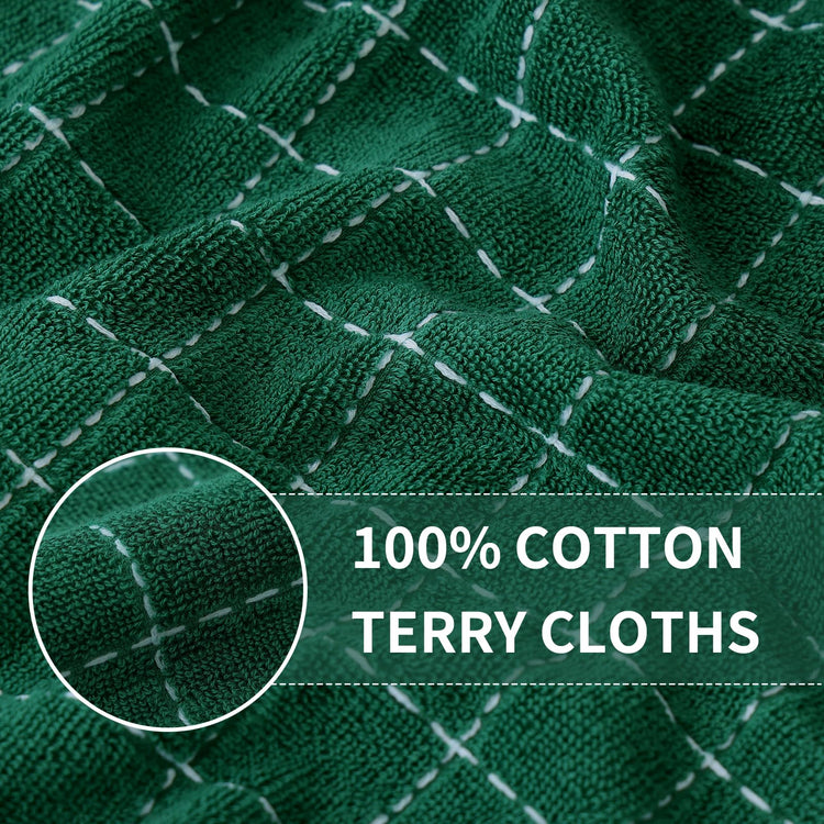 100% Cotton Terry Kitchen Towels (8 Count)
