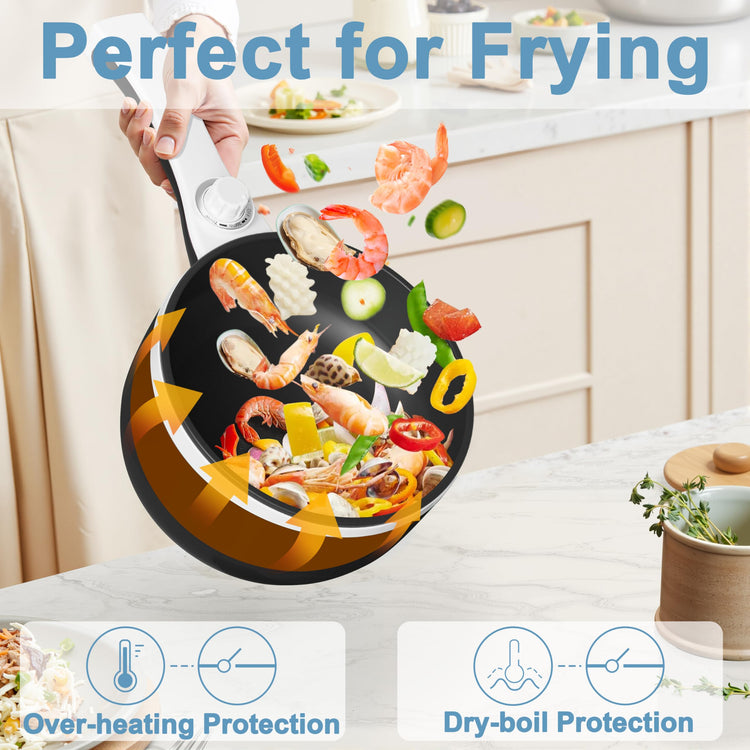 Hot Pot Electric with Steamer