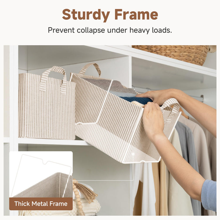Fabric Storage Bins (2 Count)