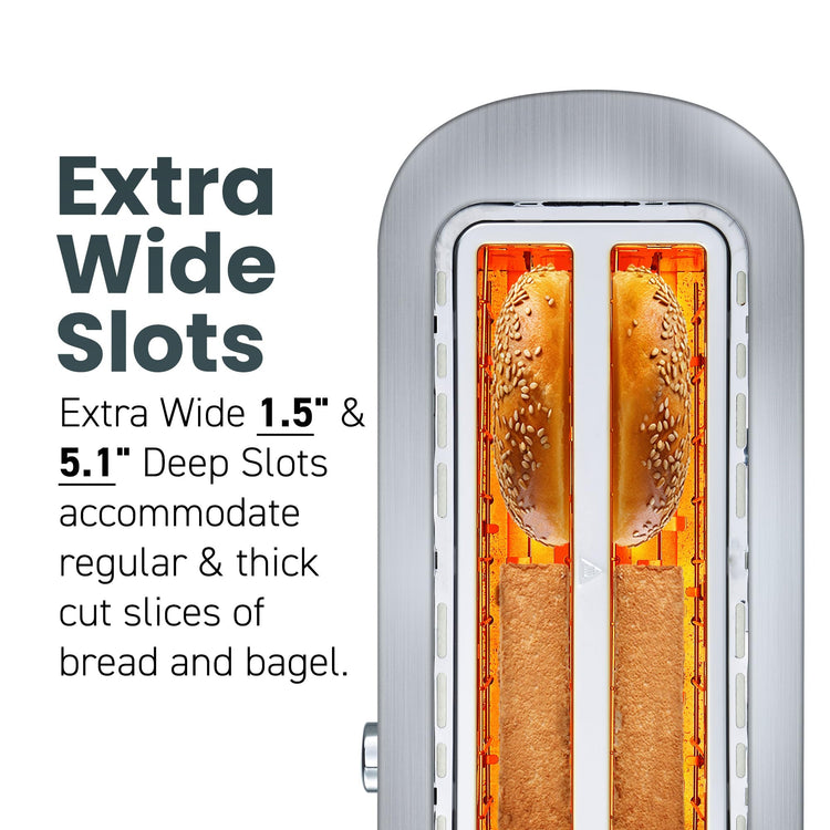 ECT4123X 4 Slice Long Slot Toaster
