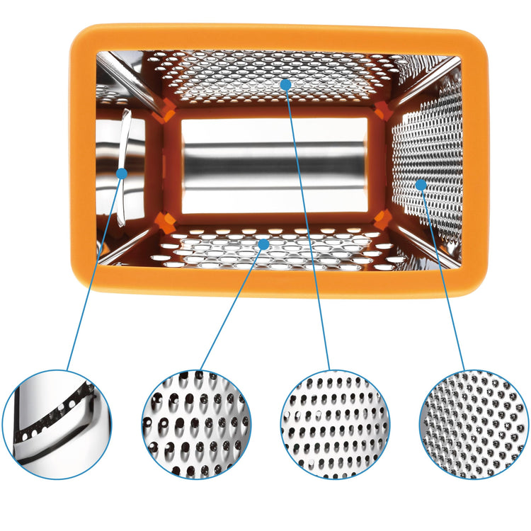 Stainless Steel XL Cheese Grater for Kitchen