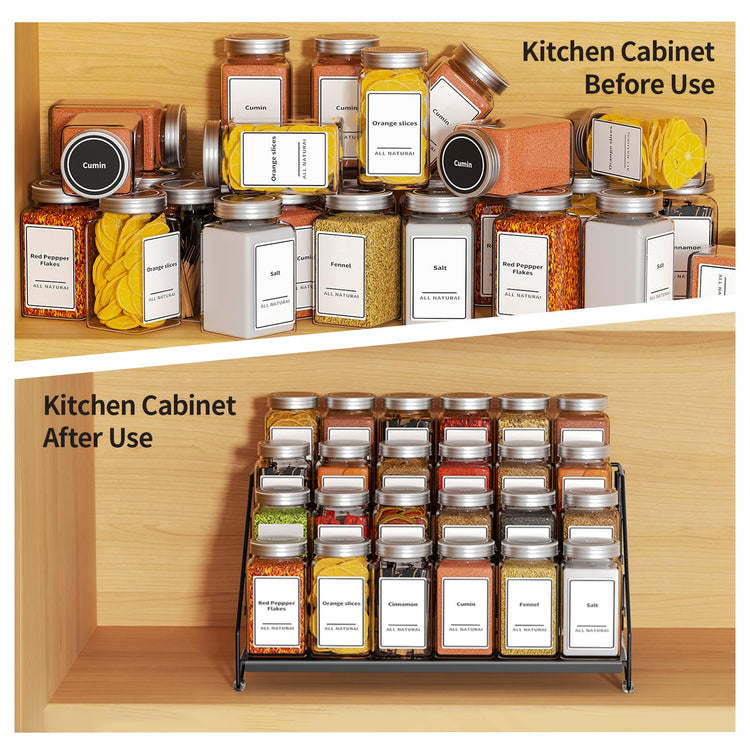 4 Tier Spice Rack for Cabinet