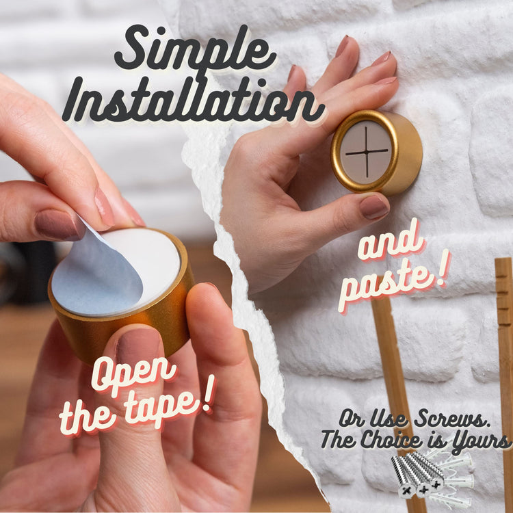 Eco Friendly Towel Hooks (8 Count)