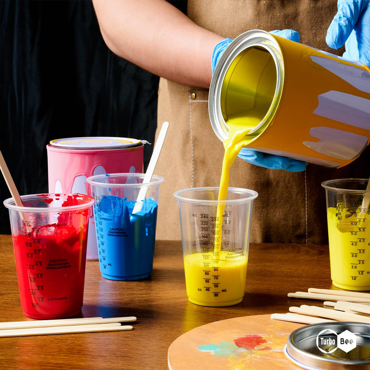 Plastic Measuring Cups 8OZ (200 Count)