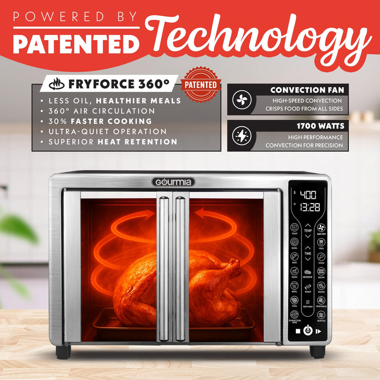 French Door Air Fryer Toaster Oven