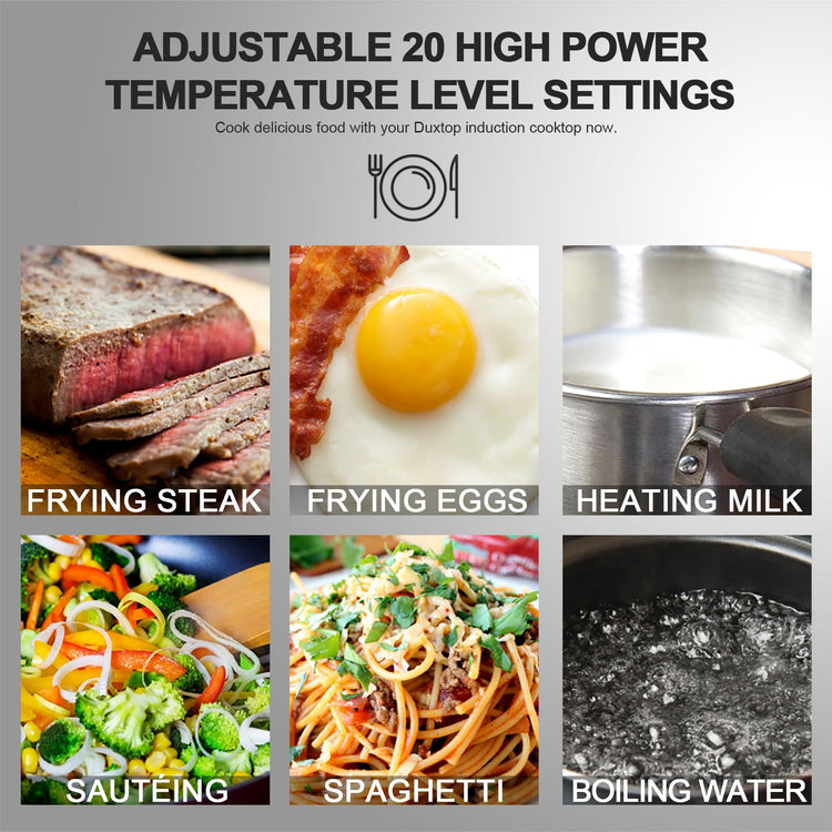 1800W Portable Induction Cooktop Countertop Burner