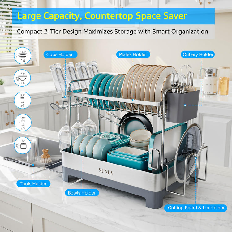 Large Dish Drying Rack