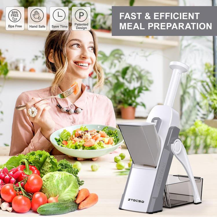 Safe Mandoline Slicer for Kitchen