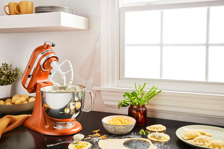 Artisan, 5-Qt Tilt Head Stand Mixer, KSM150PS, Scorched Orange