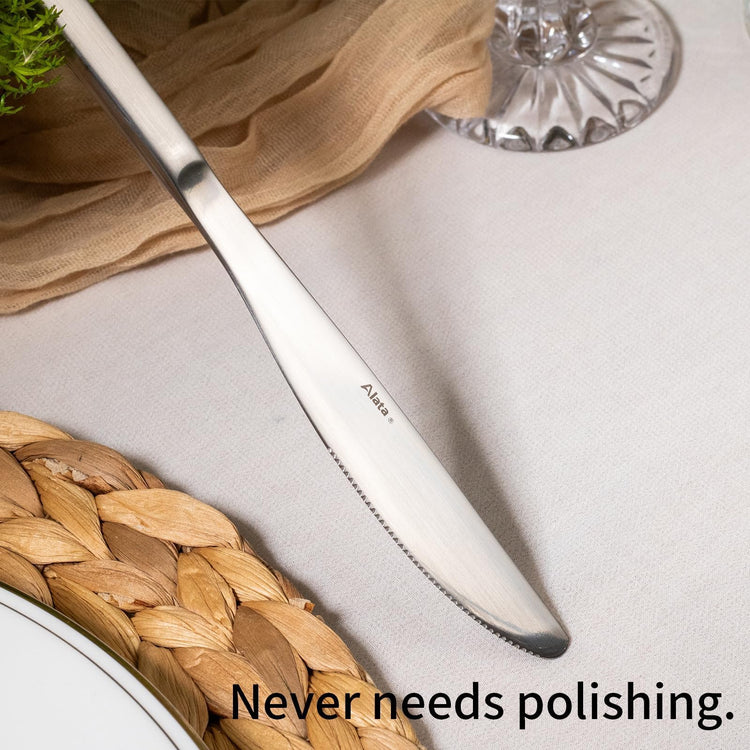Cube 20 Piece Forged Flatware Set Service for 4 (4 Count)