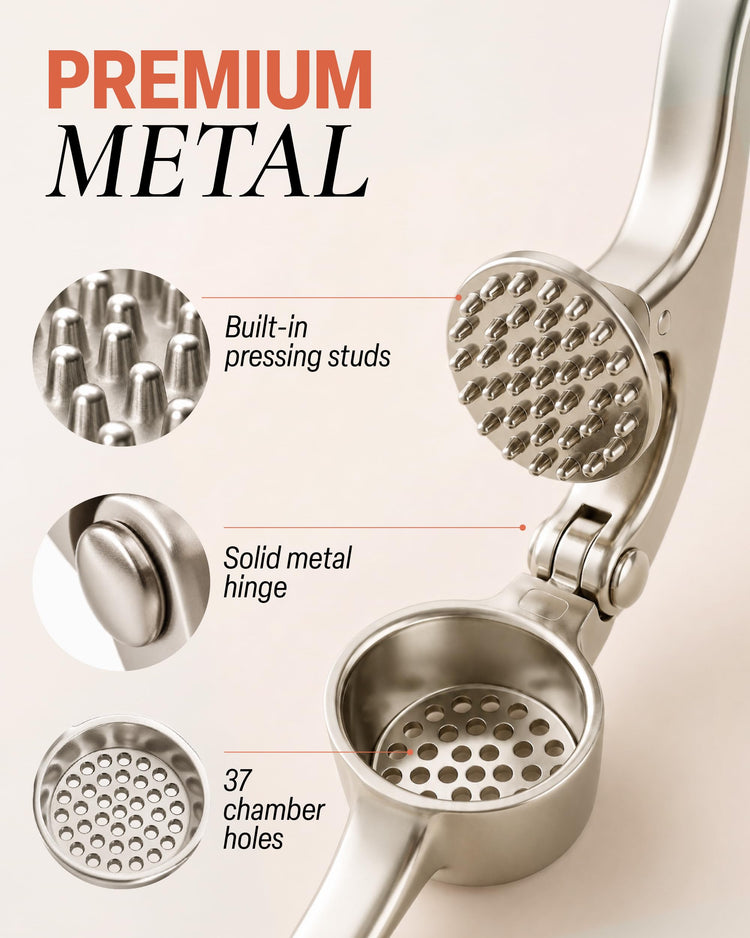 Premium Garlic Press Set