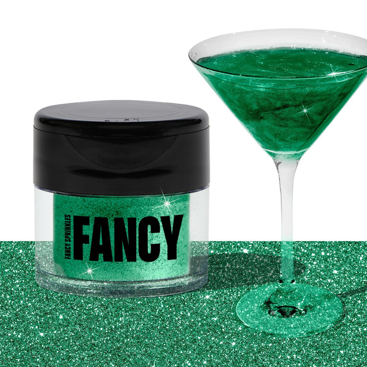 Emerald Green Edible Glitter Luster Dust 4gm