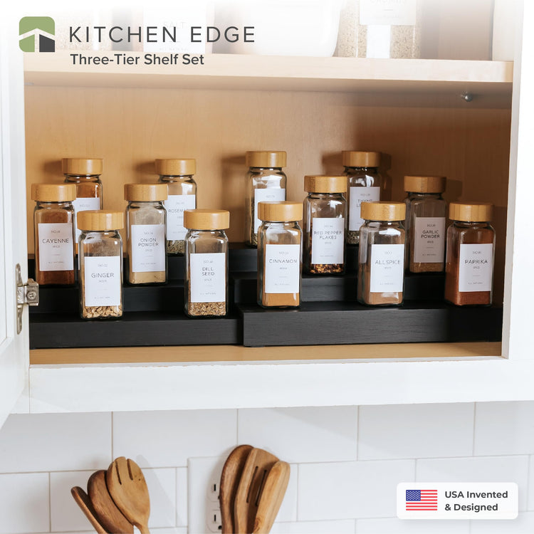 3 Tier Expandable Spice Rack Organizer