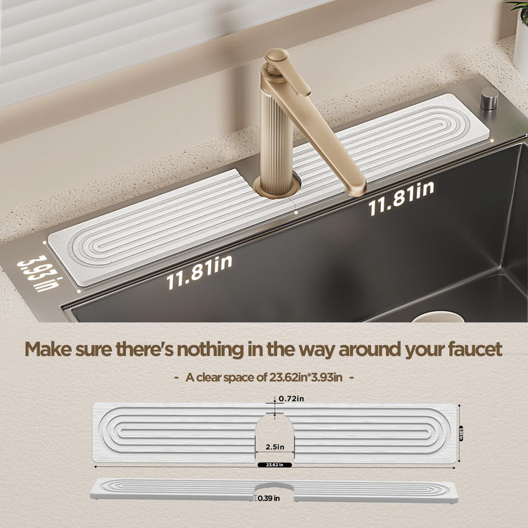 Faucet Mat for Kitchen Sink