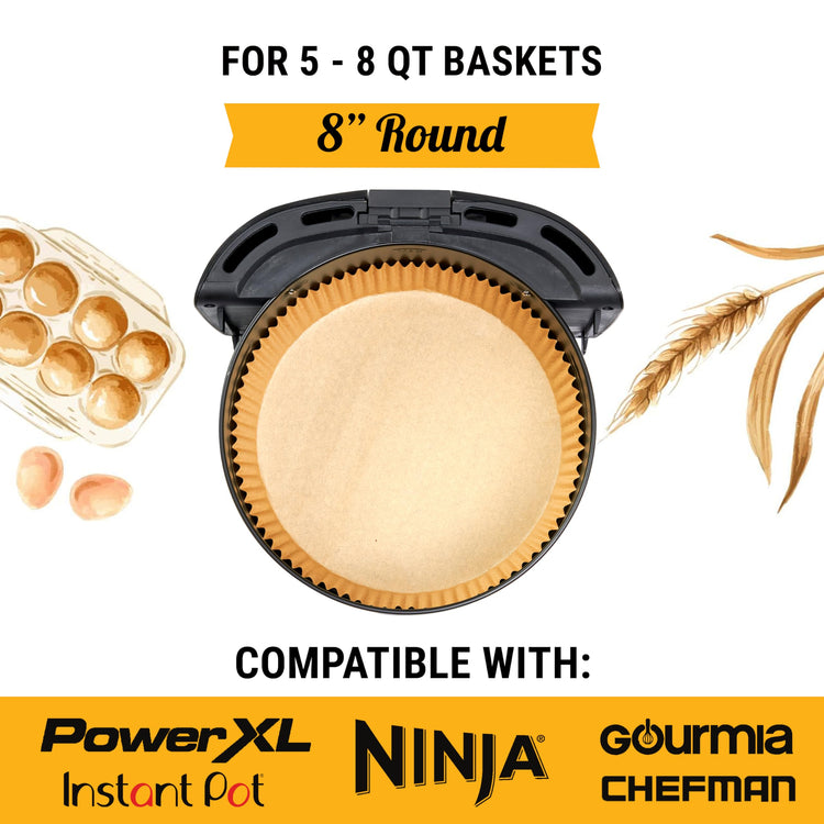 250 pcs Air Fryer Liners for Ninja (250 Count)
