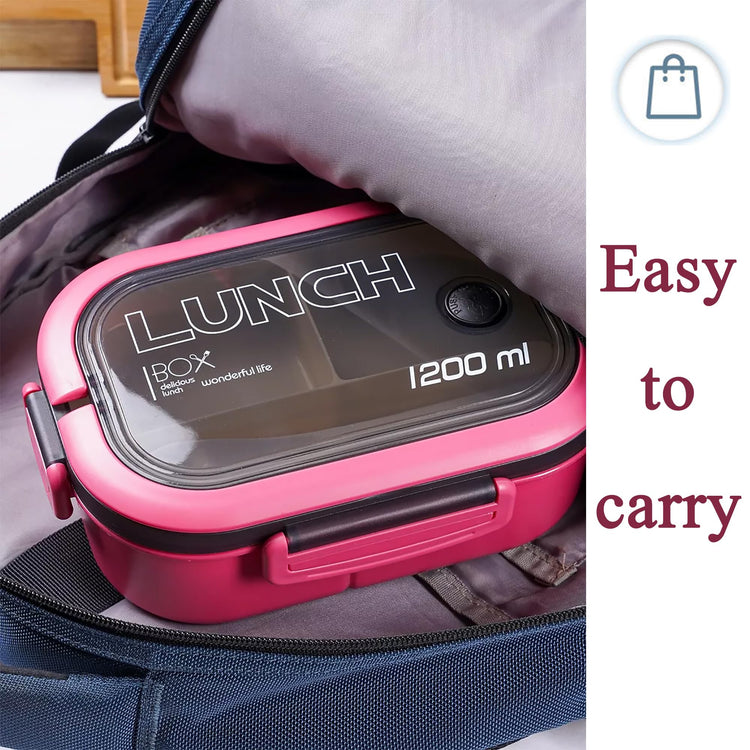 Double Layer Bento Box with Cutlery