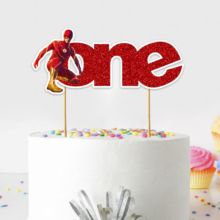 Flsh One Cake Topper