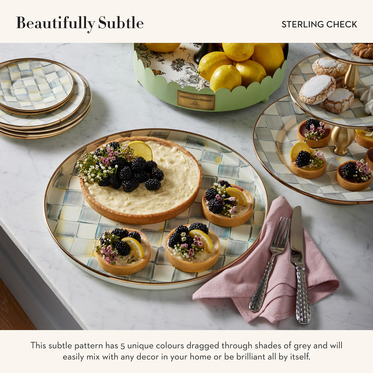 Enamel Round Tray