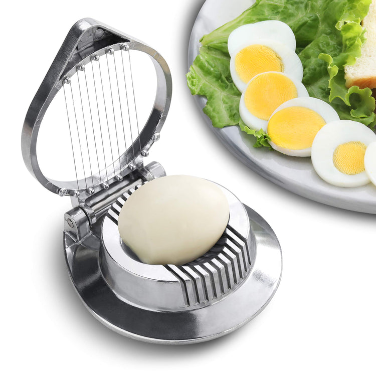 Commercial Grade Aluminum Egg Slicer