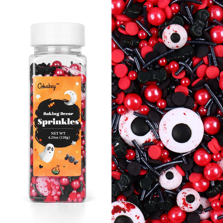 Eyeball Sprinkles for Cake Decorating (4.23 Ounce)