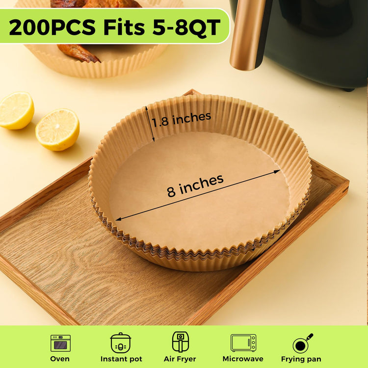 Air Fryer Paper Liners Disposable