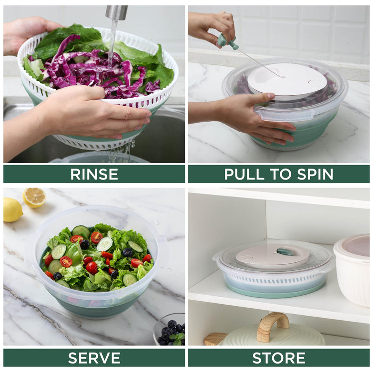 Collapsible Salad Spinner