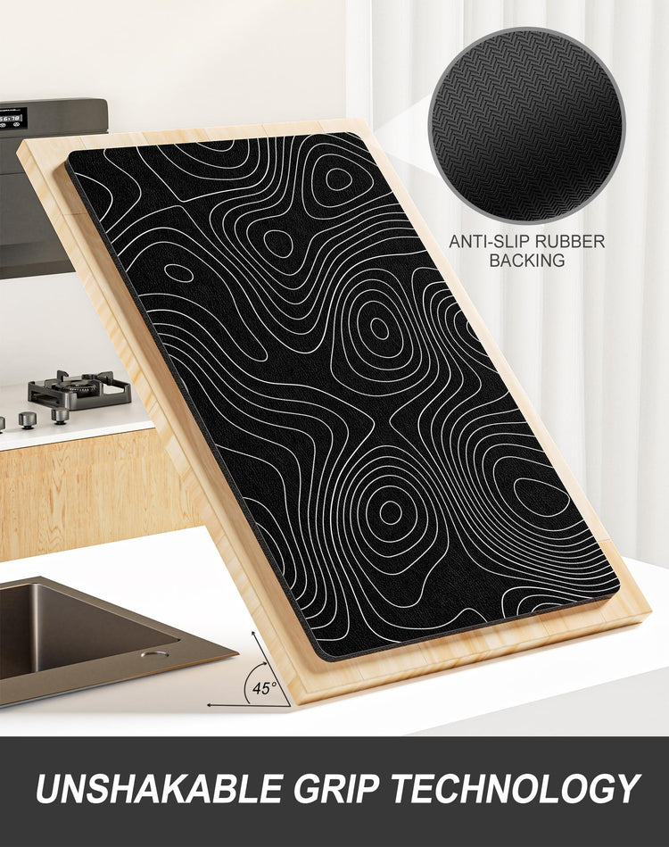 Dish Drying Mat for Kitchen Counter