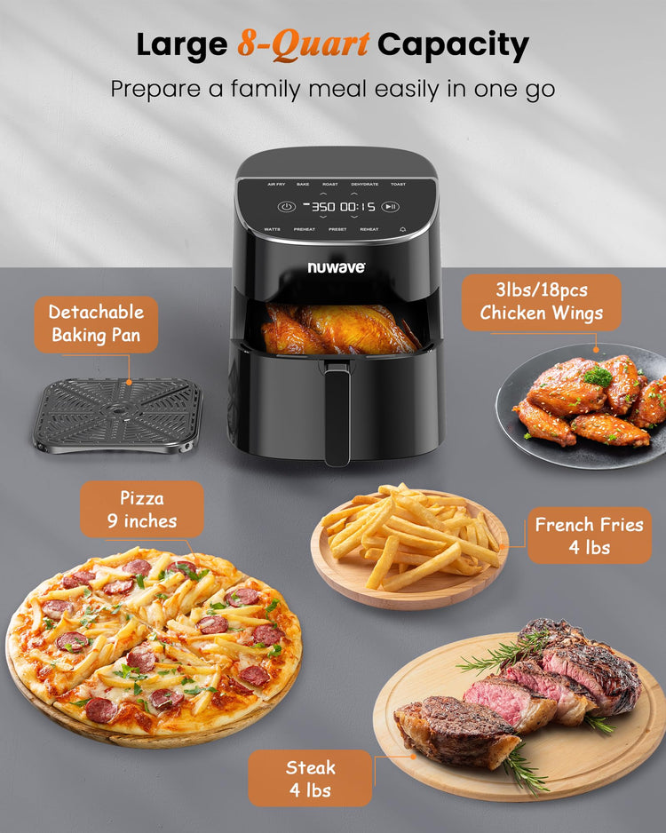 Brio Plus Air Fryer 8 Qt