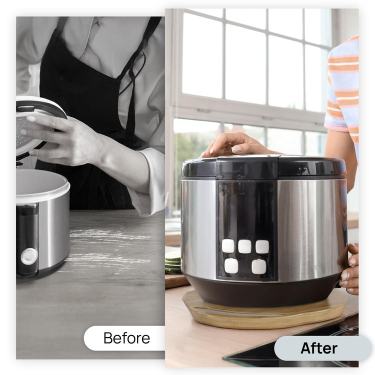 Elegant Round Sliding Tray Compatible with Ninja Crispi Air Fryer and Instant Pot