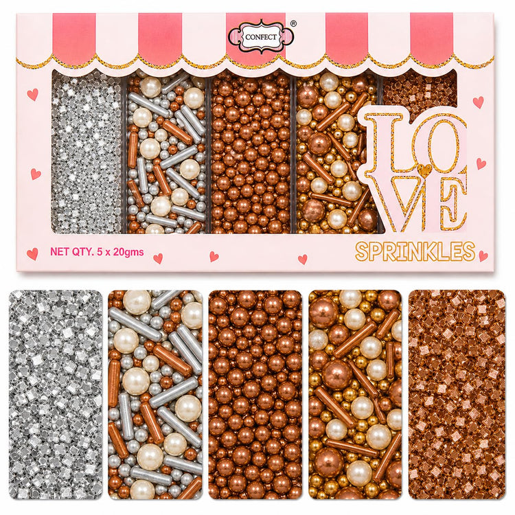 Sprinkles for Cake & Cupcake Decoration (5 Ounce)