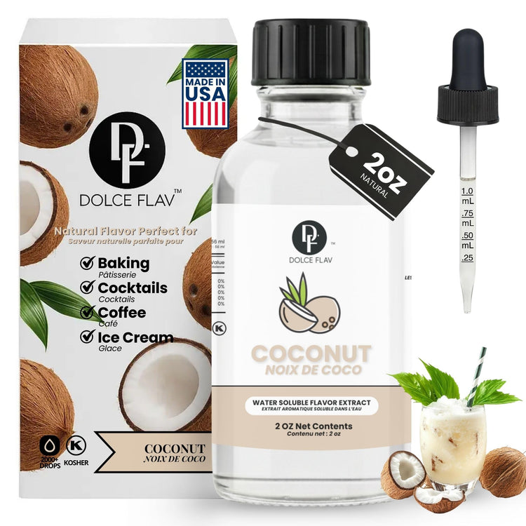 Natural Coconut Extract (2 Fl Oz)