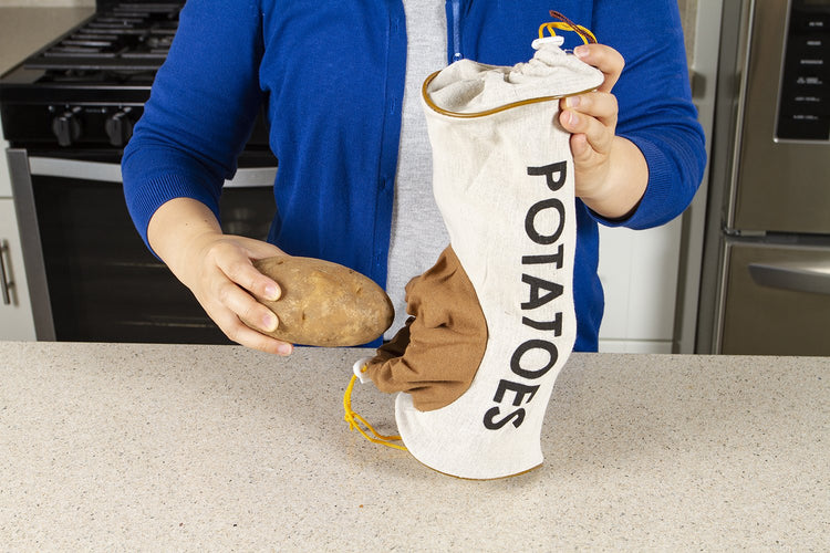 Fresh Fare Double Drawstring Potato Bag