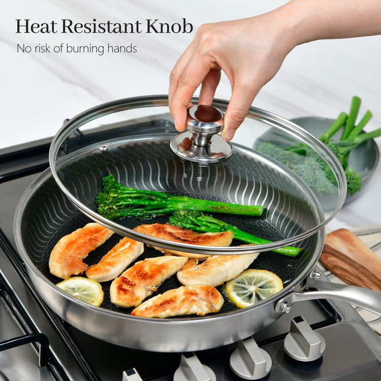 13 In Glass Lid for Frying Pan