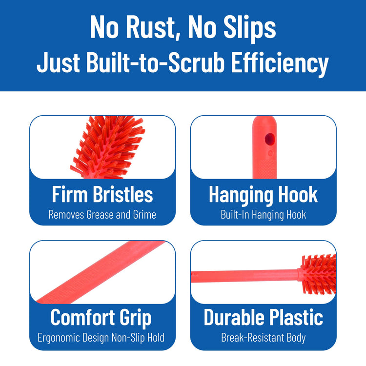 Large Water Bottle Brush Ideal for Wide (6 Count)