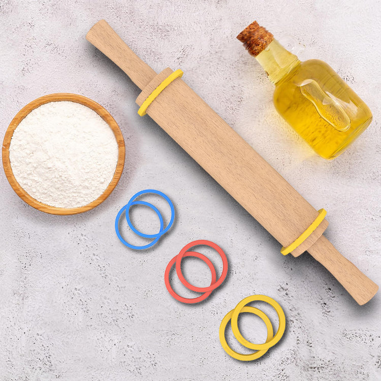 Rolling Pin with Handles (3 Count)