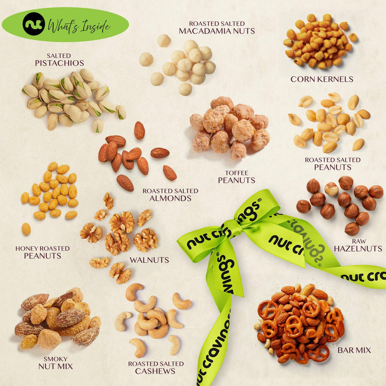 Mixed Nuts Gift Basket